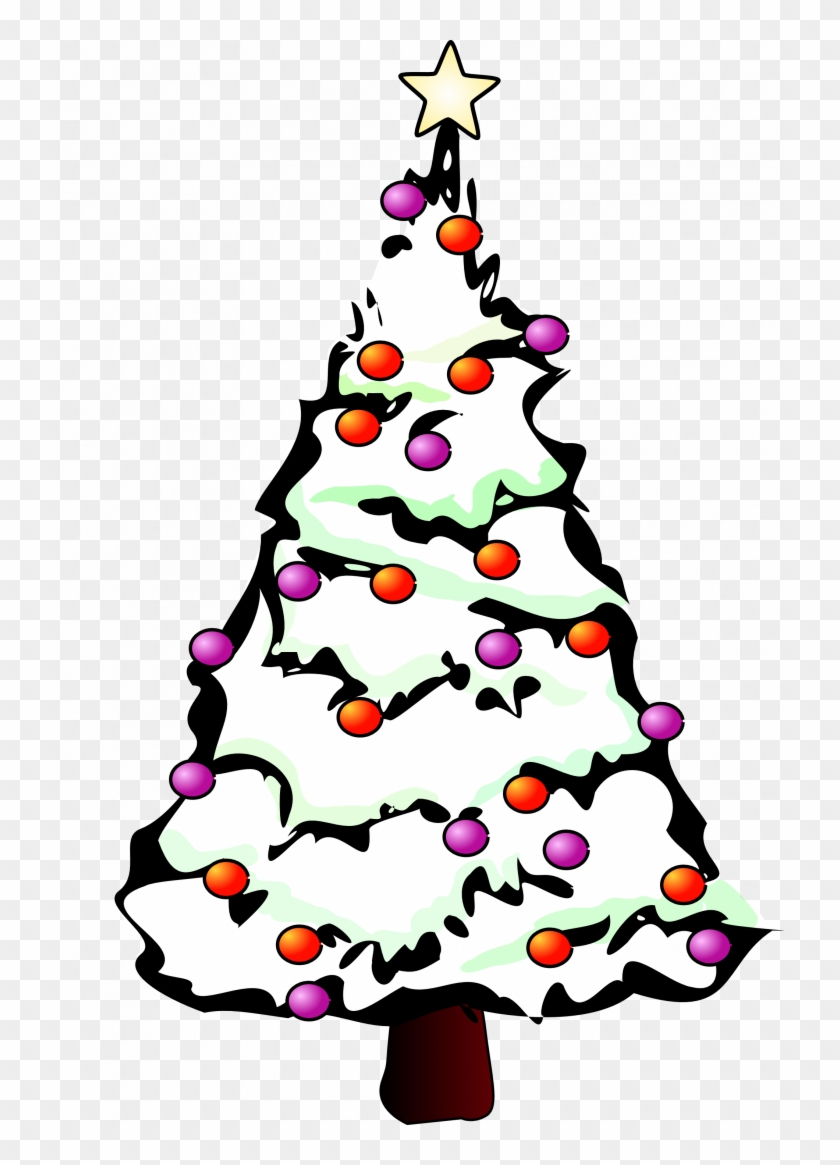 Christmas Tree Jpg Free Download Clipart Of Trees Itunes - White Christmas Tree Clipart #1617647