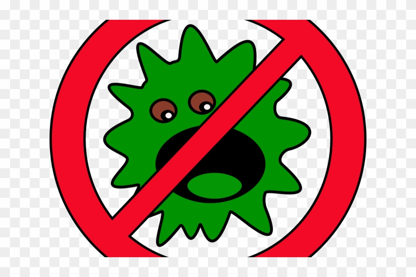 Bug Clipart Germ - Easy Drawings Of Germs #1617674