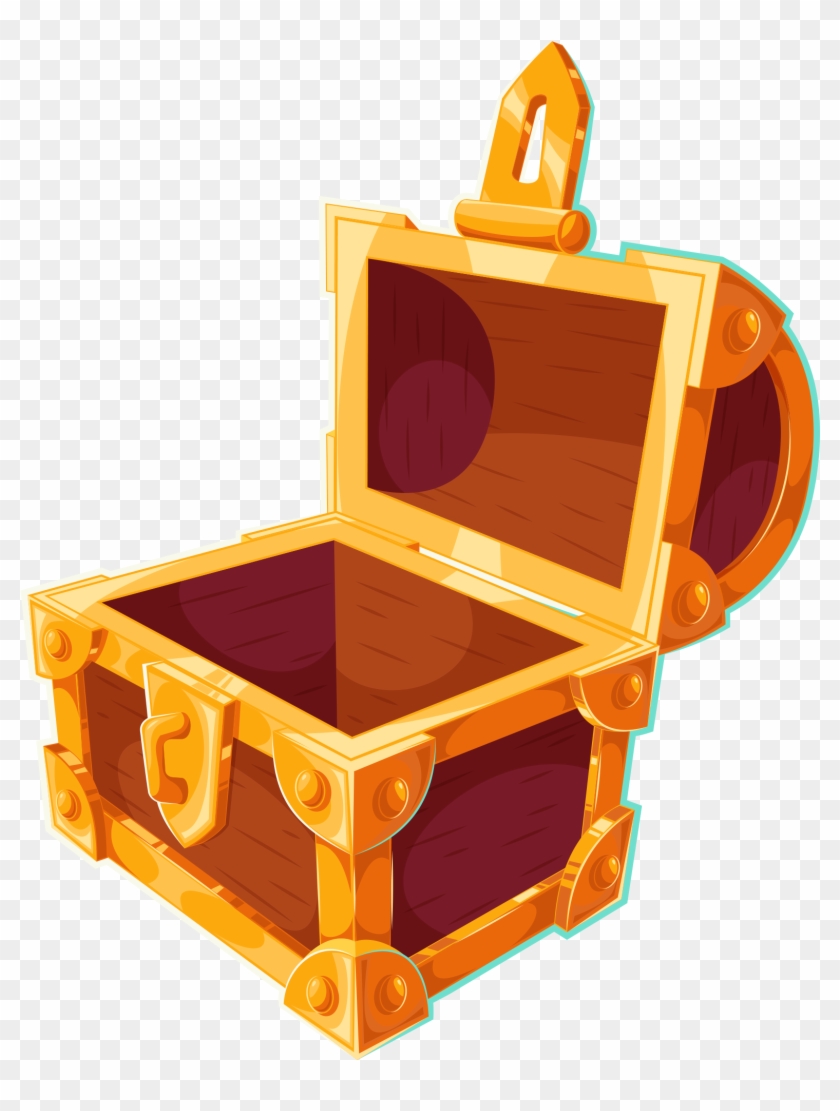 Download - Transparent Background Treasure Chest Clipart Png #1617688