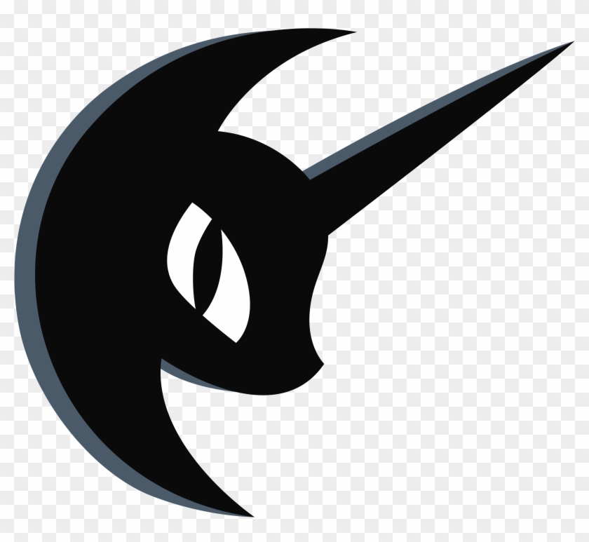 Nightmare Moon Symbol - Mlp Nightmare Moon Logo #1617698