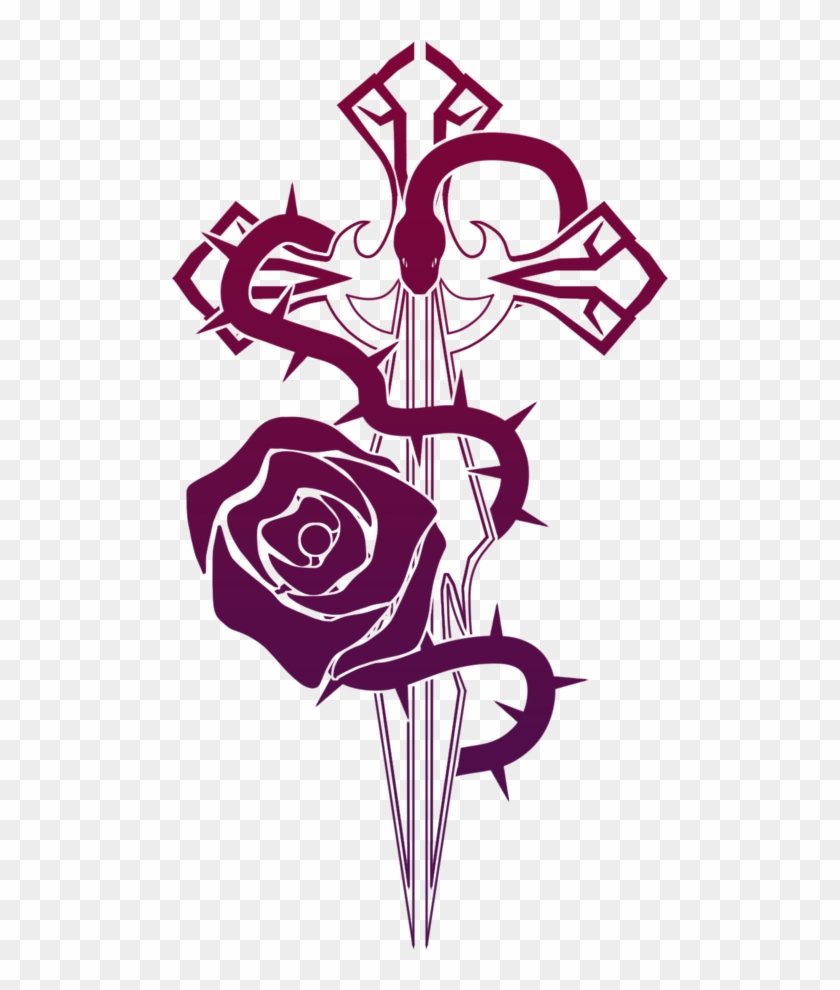 Finished Kai's Logo So Here It Is With Vi's - Garden Roses #1617711
