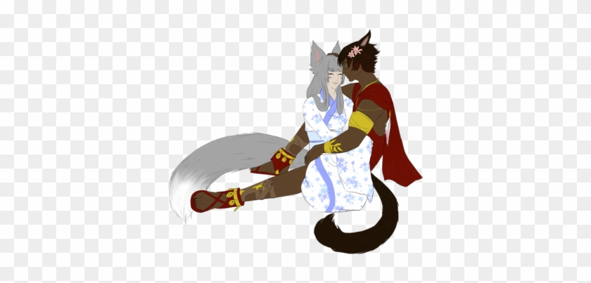 Some Fluffy Cuddles For Valentines Day - Cartoon #1617756