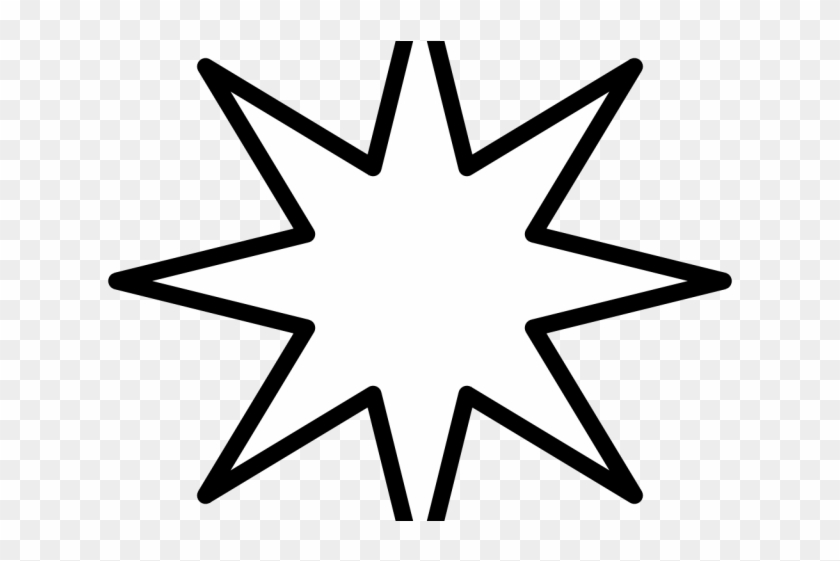 Glow Clipart Star Shape - Star Of Bethlehem Clipart Png #1617966
