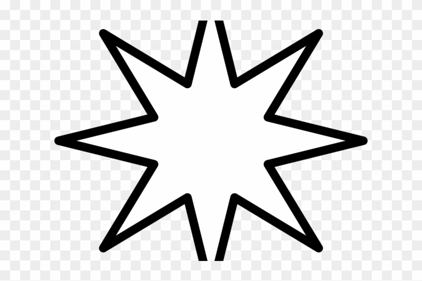 Glow Clipart Star Shape - Star Of Bethlehem Clipart Png #1617966
