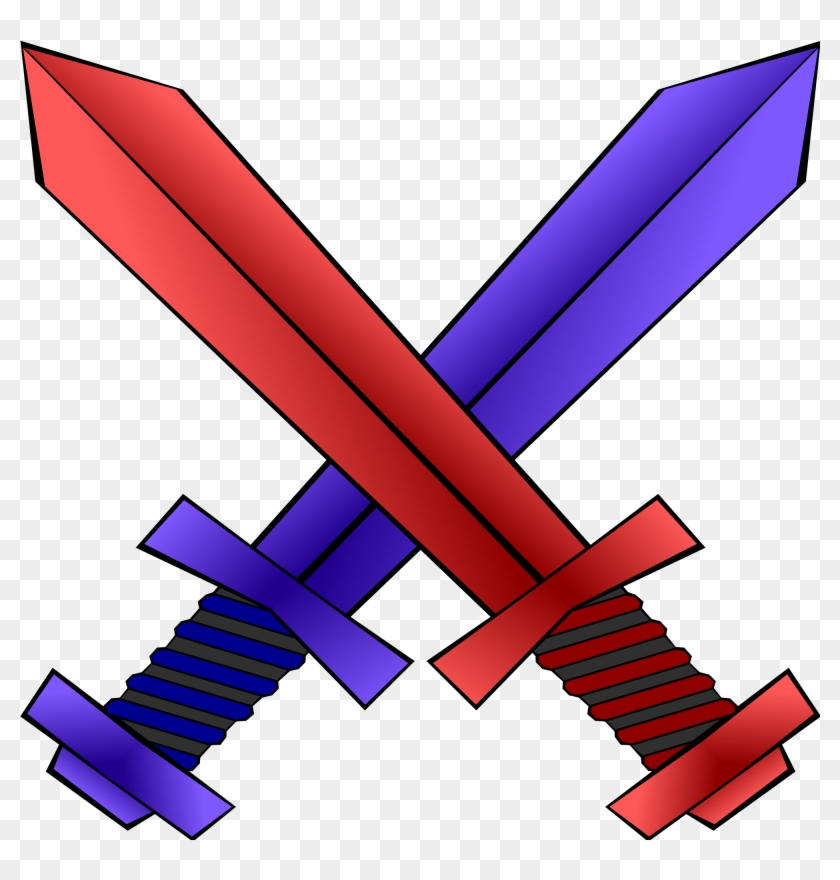 Feature Versus - Medieval Crossed Swords Png #1617984