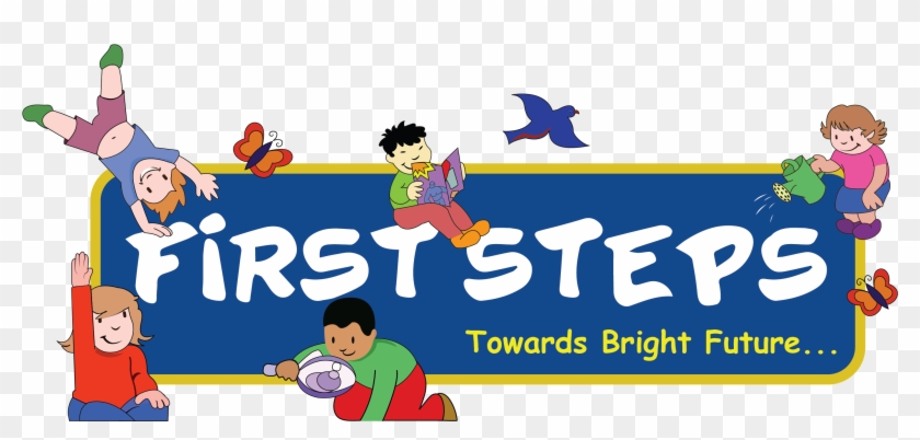 First Steps Montessori Preschool - First Step School Logo #1618003