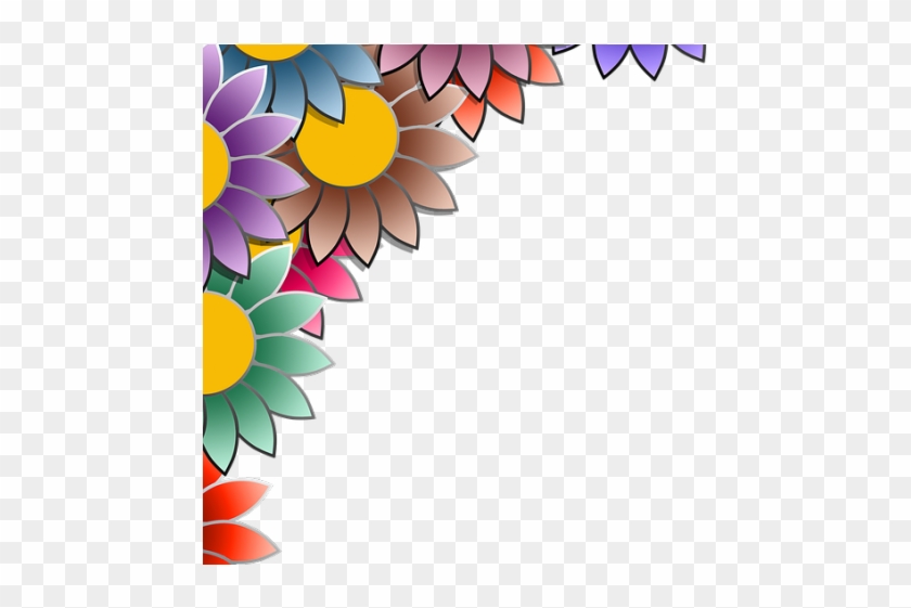 Lily Clipart Frame - Design Bunga Warna #1618010