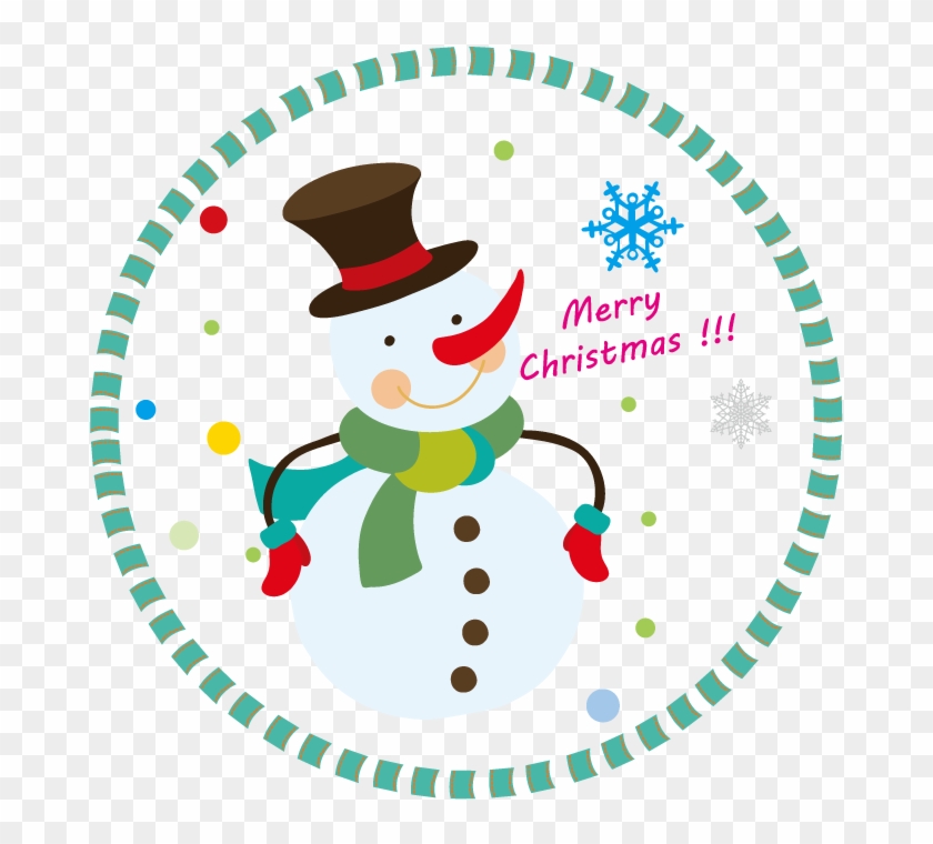 Holiday Christmas Happiness Clip Art Vector Winter - Happy Holidays Tags Templates #1618083
