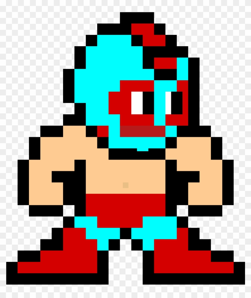 Pepsi Man Pixel Art , Png Download - 8 Bit Character Png #1618102