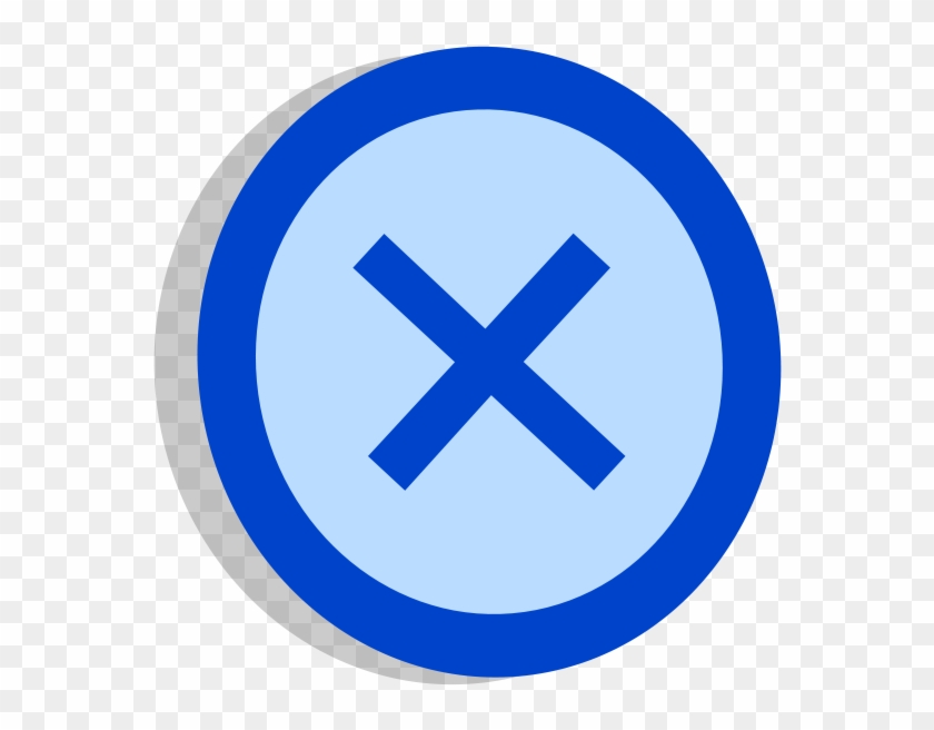 Description Symbol Multiplication Votesvg - Multiplication Symbol Blue #1618154