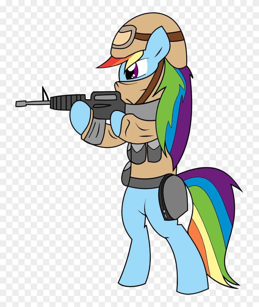 Freeuse Rainbow Dash In Arms By Shysolid On - Rainbow Dash Military #1618155
