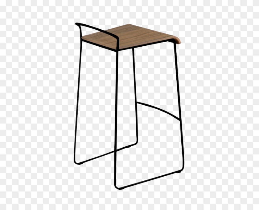 The Philipe Gailard Bar Stool - Sellette Bois Et Metal #1618168