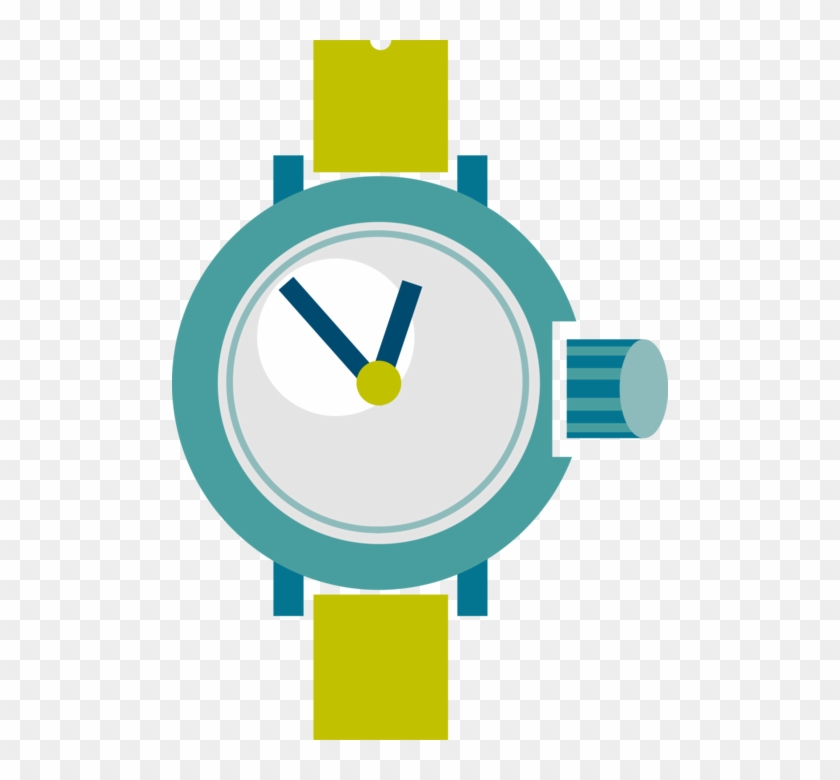 Vector Illustration Of Wristwatch Timepiece Watch Keeps - Time Management Tips #1618175