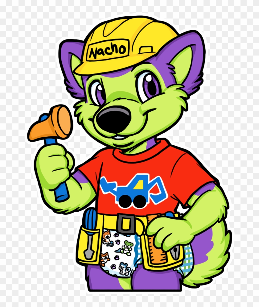 Lil Builder Nacho Marci Sticker - Cartoon #1618256