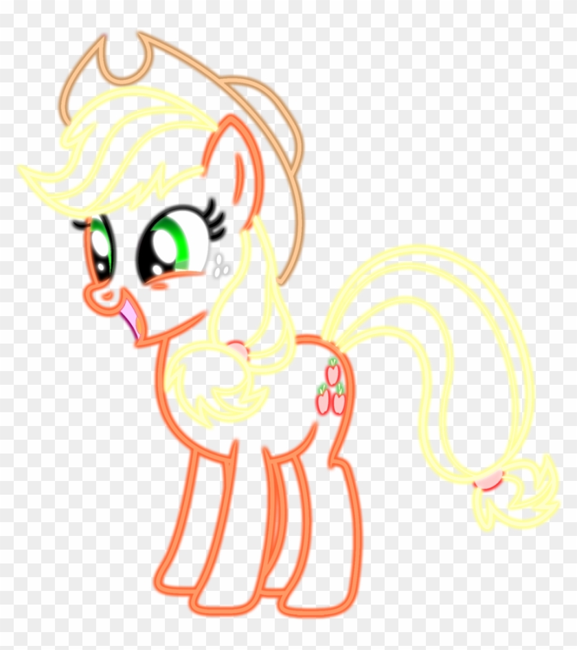 Stay Gold, Eyestrain Warning, Neon, Safe, Simple Background, - Cartoon #1618305