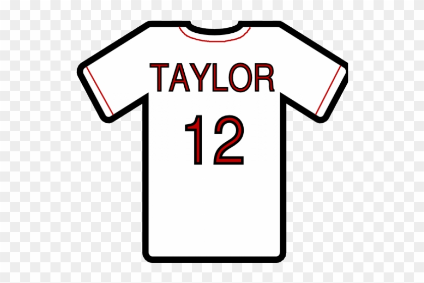 Baseball Jersey Clipart - Jersey Clipart Transparent #1618414