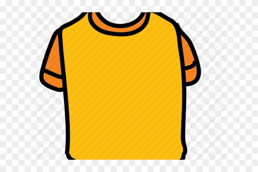 Sports Wear Clipart Summer - T Shirt Doodle Icon #1618479