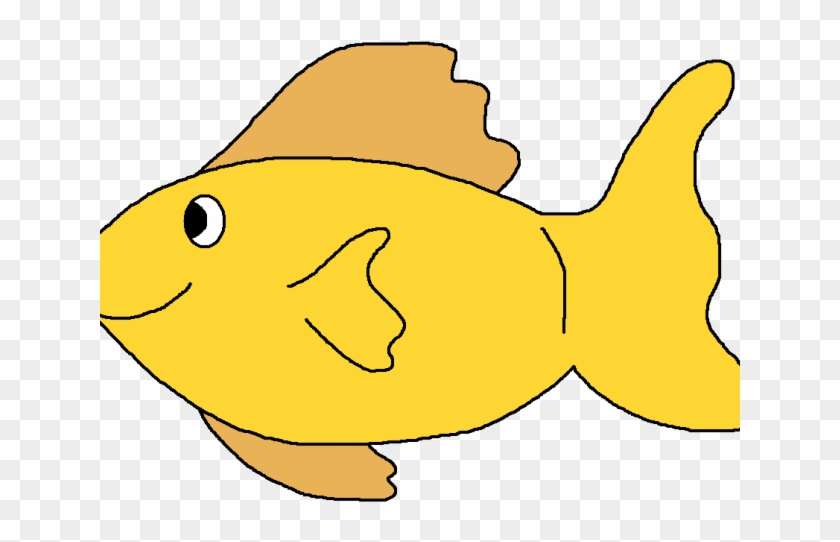 Tropical Fish Clipart Border - Yellow Fish Clipart #1618507