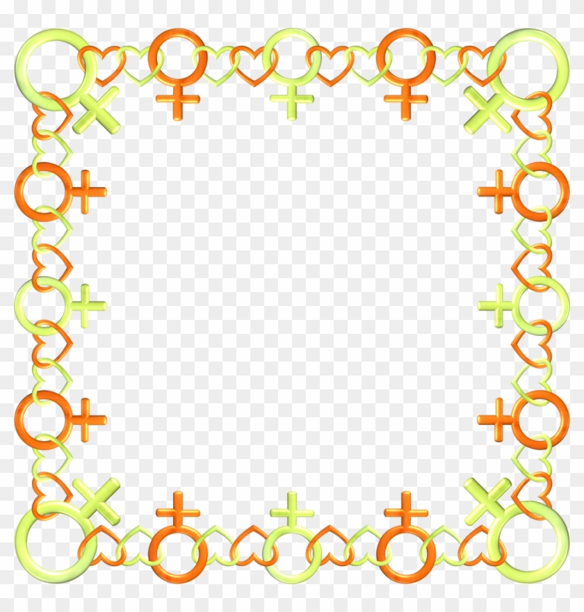 Square Frame Tropical 7 By Happyare - Picture Frame #1618510