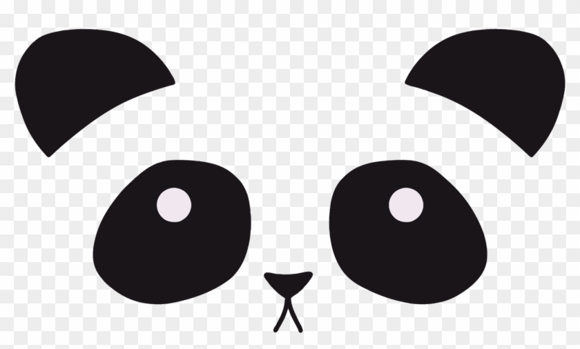 Panda Face Png - Panda Face Cartoon Png #1618520