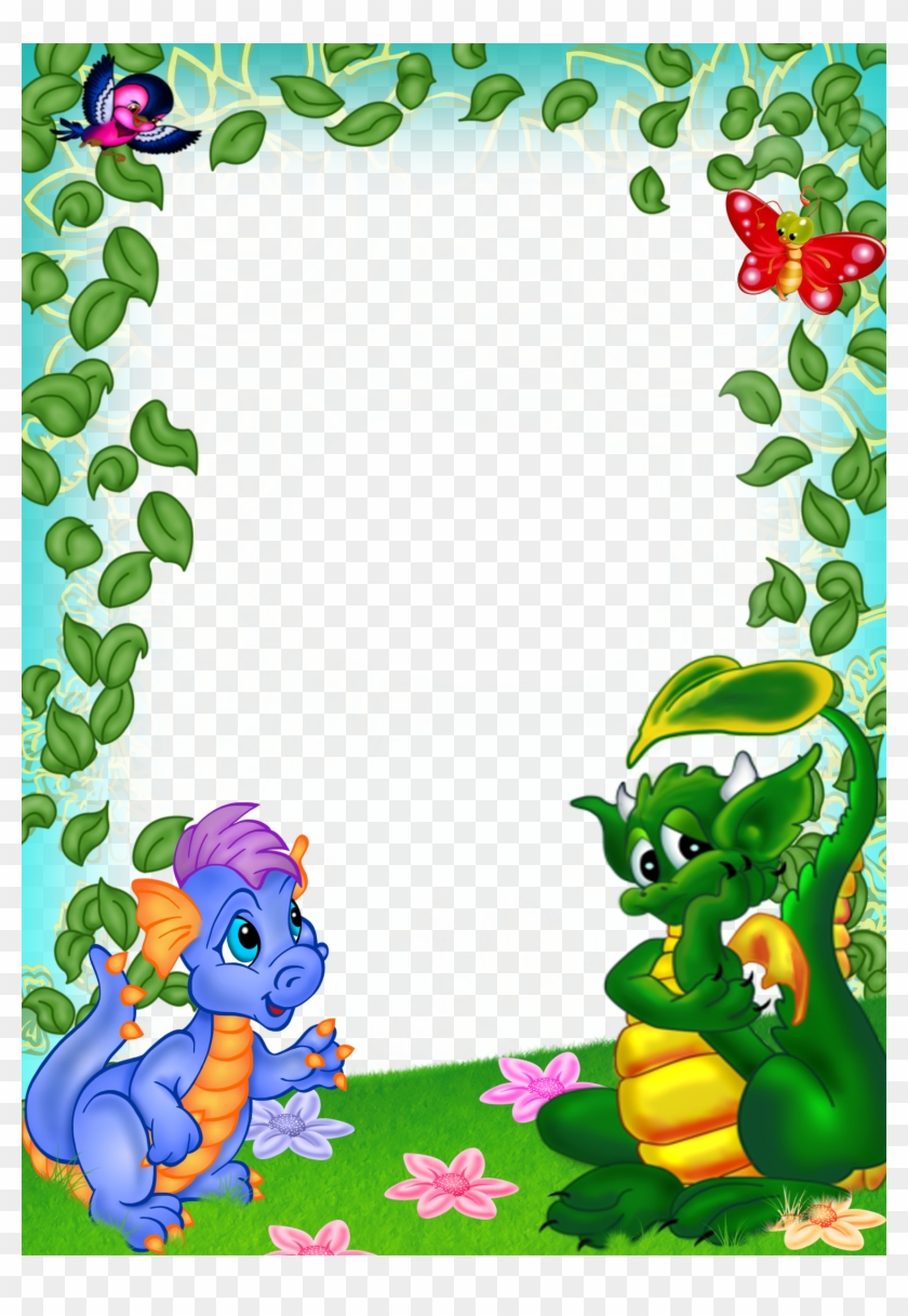 Garden Clipart Picture Frame - Plantillas Infantiles #1618531