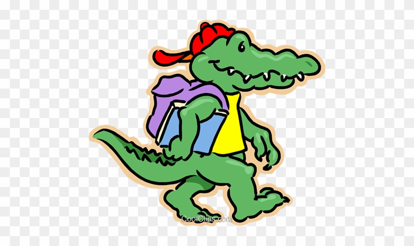 480 X 420 1 - Alligator Going To School #1618649