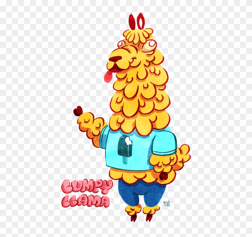 A Lumpy Llama - Cartoon #1618790