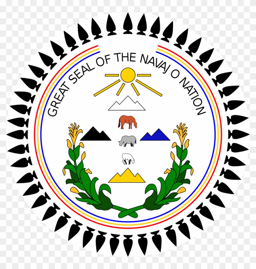 Great Seal Of The Navajo Nation - Navajo Nation Seal #1618891