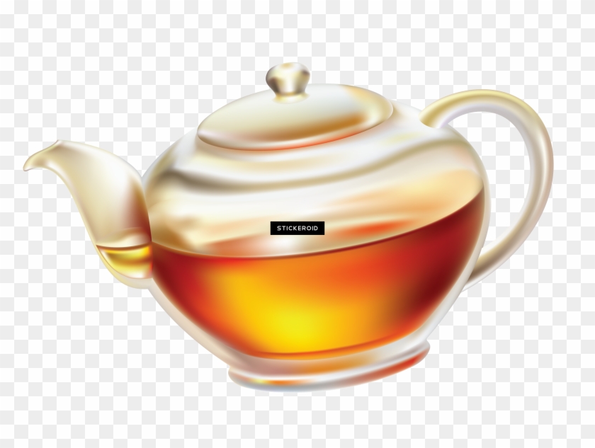 Pink Tea Clip Art Kettle - Tea Pot Hd Png #1618944