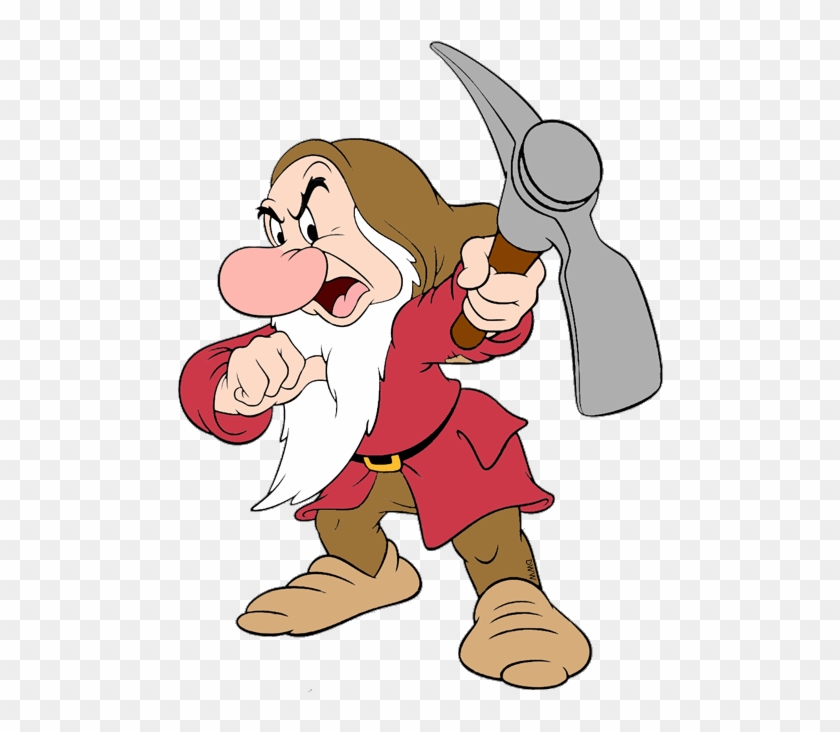 Pin Pick Clipart - Dwarf With Pick Axe #1619075