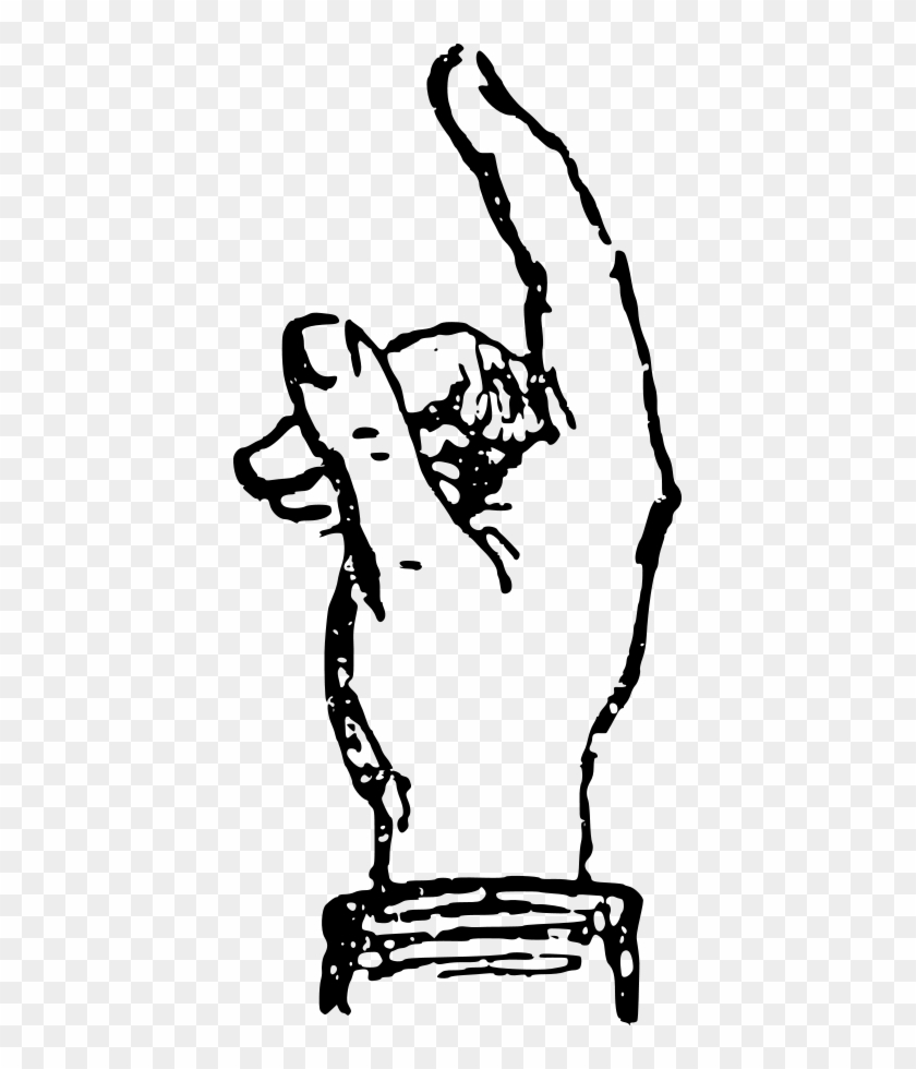 This Free Clip Arts Design Of Deaf Alphabet G - This Free Clip Arts Design Of Deaf Alphabet G #1619178