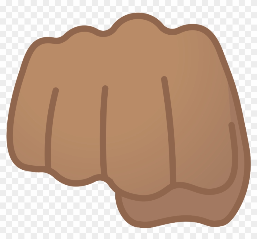 Download Svg Download Png - Black Fist Bump Emoji #1619225