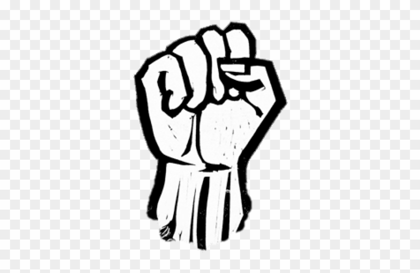 Free Png Download Clenched Fist Illustration Png Images - Protest Art #1619229