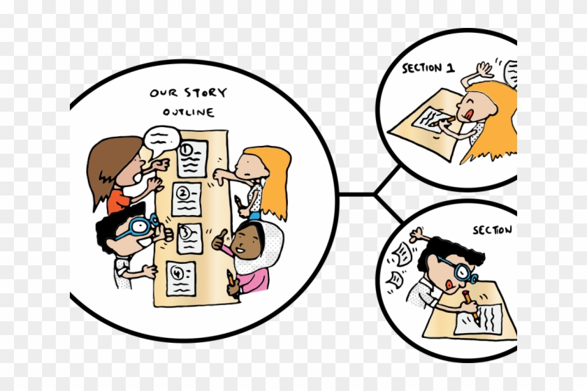 Teamwork Clipart Collaborative Learning - Cartoon #1619253