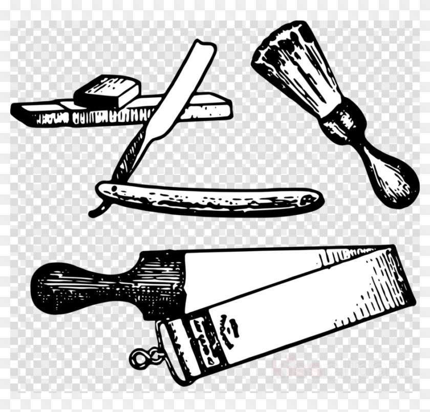 Shaving Clipart Shaving Straight Razor - Shaving #1619286