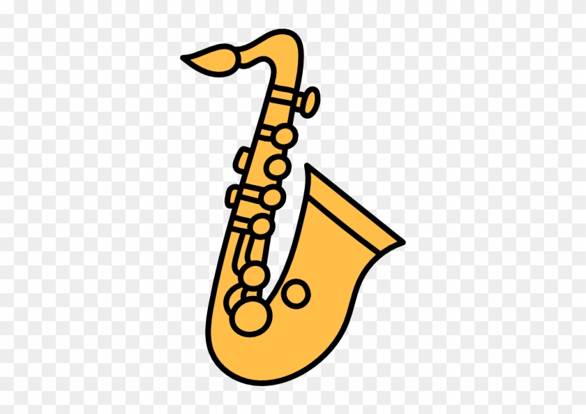Saxophone Free Icon - Saxophone Free Icon #1619323
