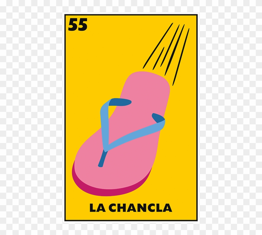 La Chancla Lotteria Card - Png Loteria Card La Chancla #1619333