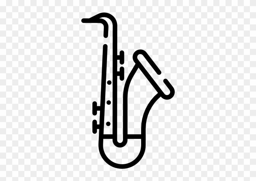 Saxophone Free Icon - Saxophone Free Icon #1619332