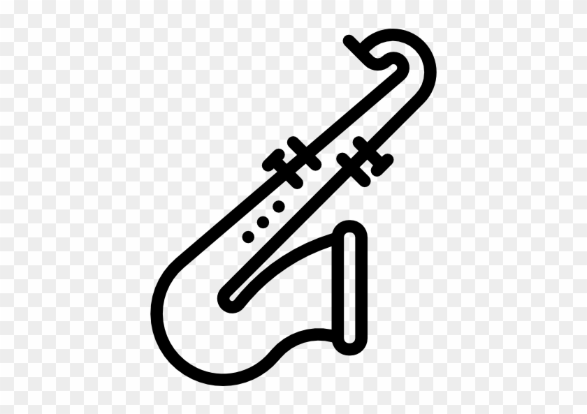 Music, Jazz, Saxophone Icon - Saxophone Icon #1619340