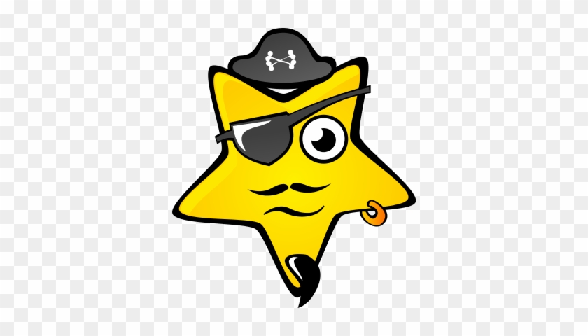 Star Pirate Patch /cartoon/stars/star Pirate Patchpnghtml - Pirate Star #1619355