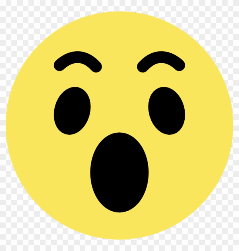 Facebook Button Emojisticker Emo Transparent Background - Wow Emoji Facebook Png #1619379