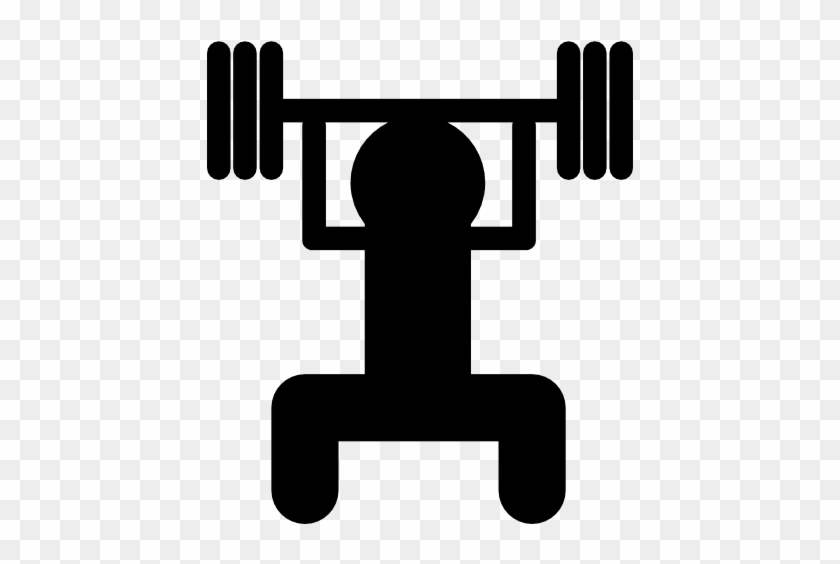 Dumbbells Clipart Exercise Science - Barbell Icon Free Transparent Background #1619431