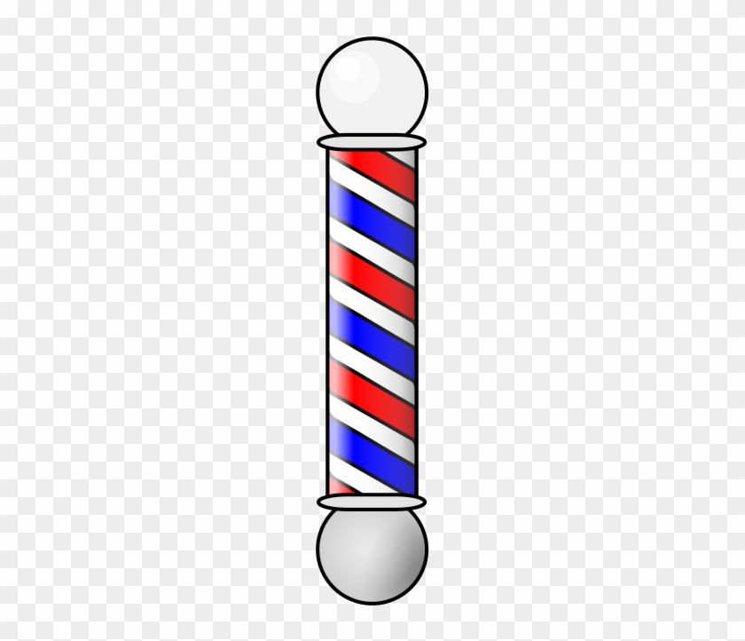 Barber Shop Pole Clipart - Barber Shop Pole Clipart #1619437