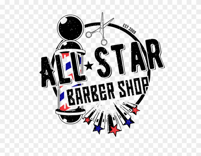 All-star Barbershop - Graphic Design #1619471
