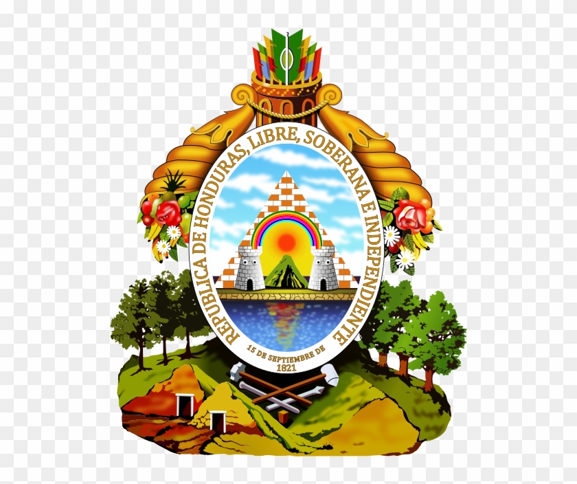 Gold Occurrences In Honduras - Honduras Emblem #1619646
