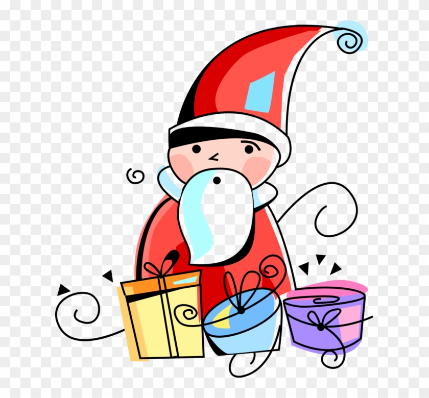 Vector Illustration Of Santa Claus, Saint Nicholas, - Vector Illustration Of Santa Claus, Saint Nicholas, #1619928