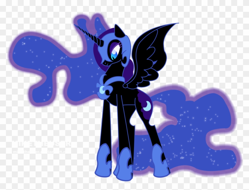 Photoshop Change Background To Transparent - My Little Pony Princess Nightmare Moon #1619952