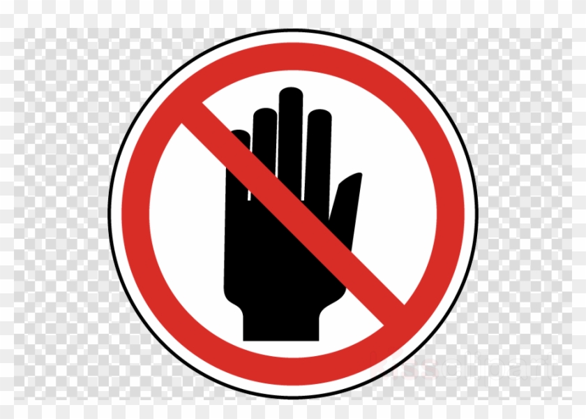 Do Not Touch Symbols Clipart No Symbol Clip Art - Clipart Nobel Peace Prize #1619976