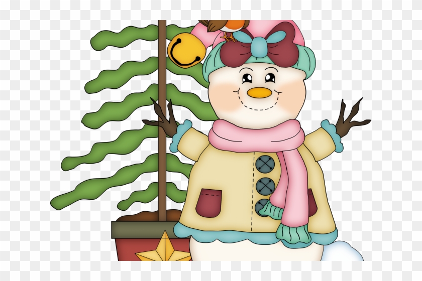 Iiii Clipart Holiday - Snowman #1620071