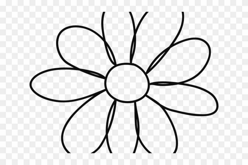 White Flower Clipart Margarita Flower - Flower Petal Png Drawing #1620090